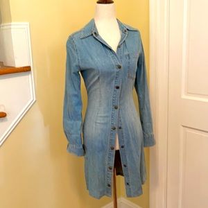 Jeans mini midi dress